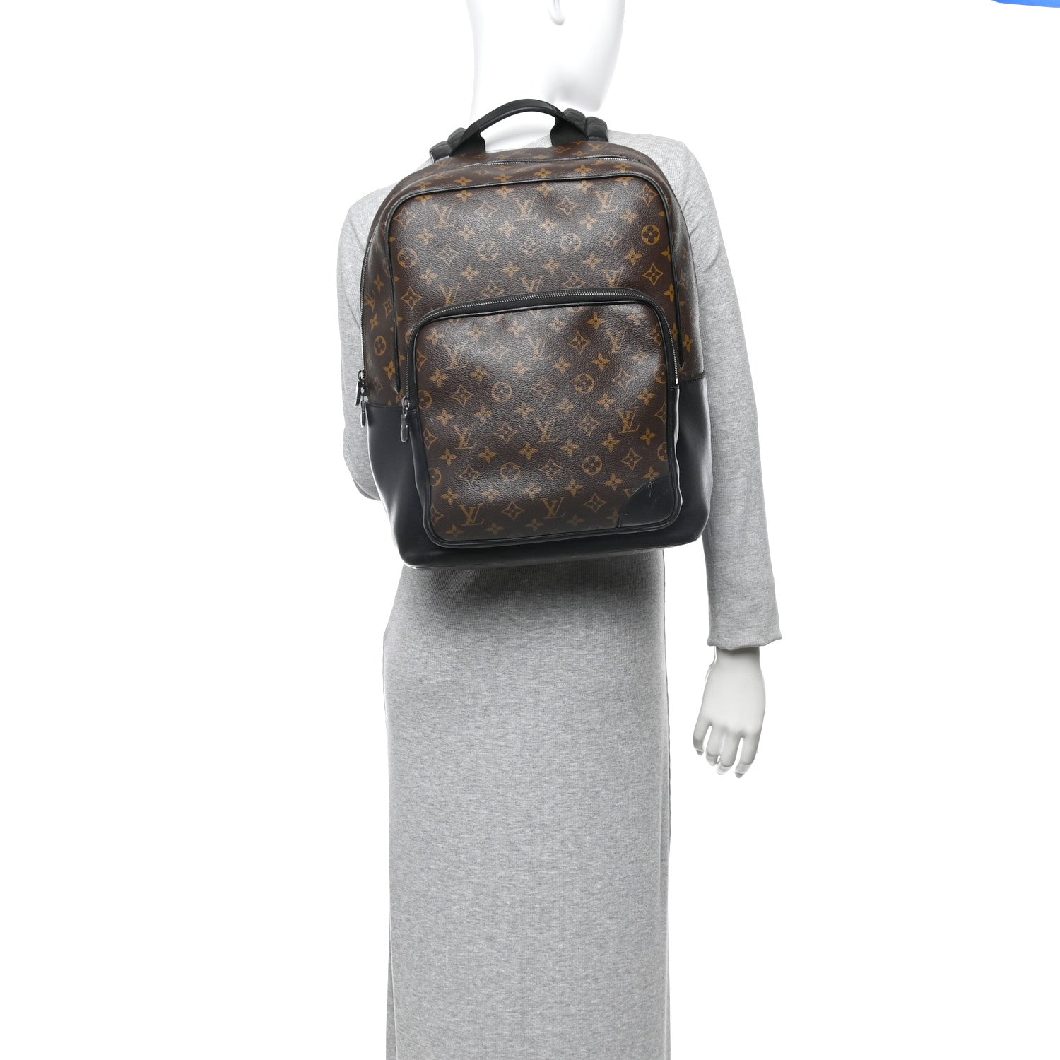 Louis Vuitton Monogram Macassar Dean Backpack