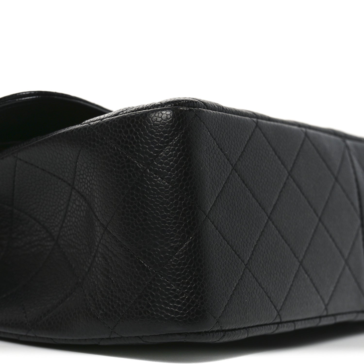 Chanel Caviar Quilted Jumbo Double Flap Black