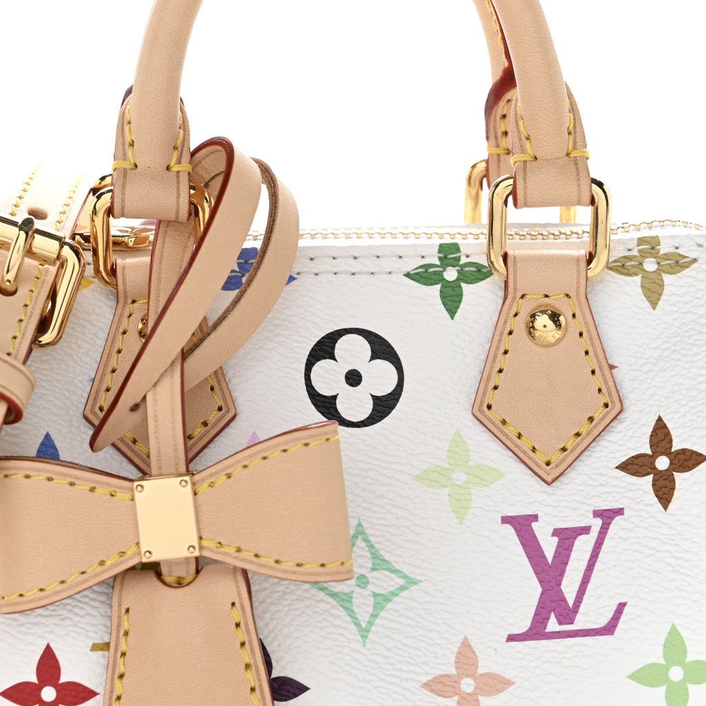 Louis Vuitton LV X TM Monogram Multicolor Nano Speedy White