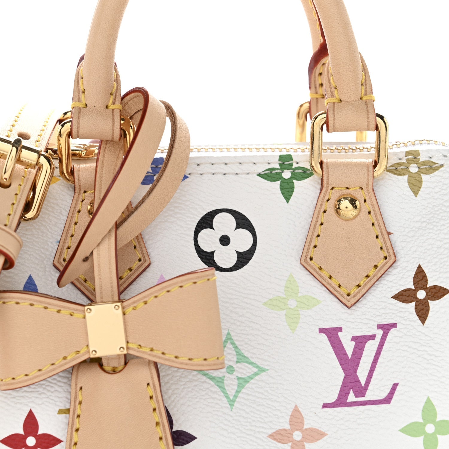 Louis Vuitton LV X TM Monogram Multicolor Nano Speedy White