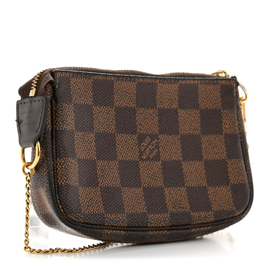 Louis Vuitton Damier Ebene Mini Pochette Accessories