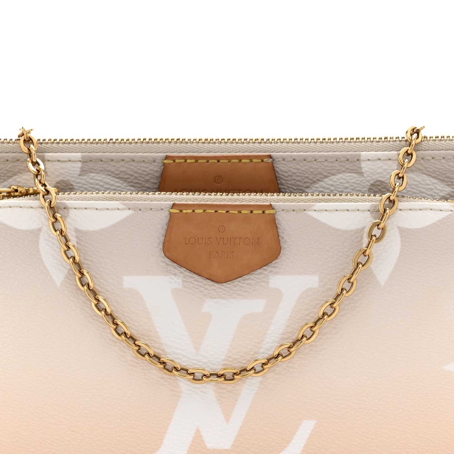 Louis Vuitton Monogram Giant By The Pool Multi Pochette Accessories Brume