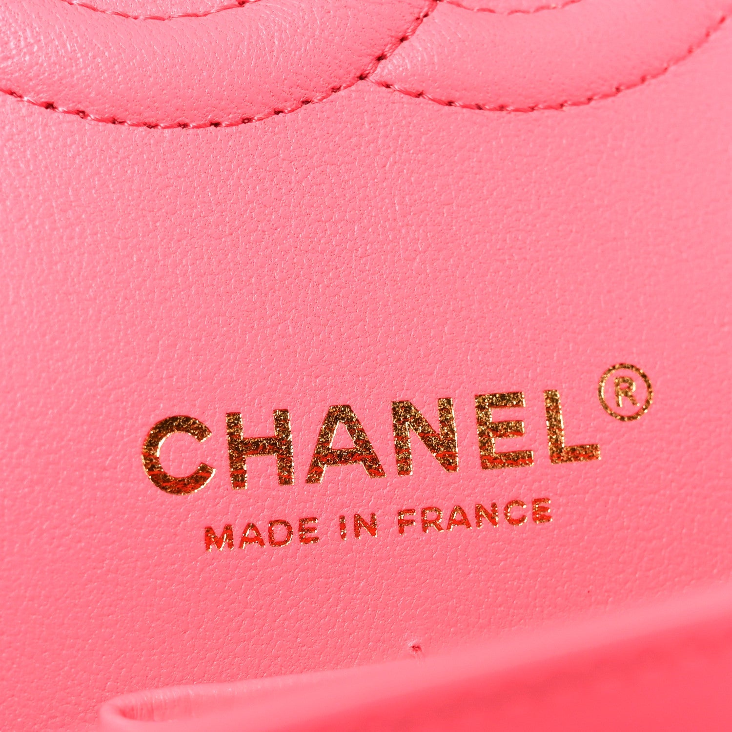 Chanel Lambskin Quilted Medium Double Flap Pink