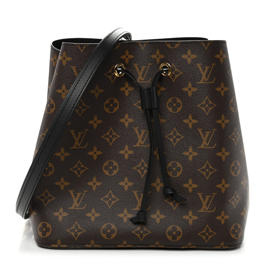 Louis Vuitton Monogram Neonoe MM Black