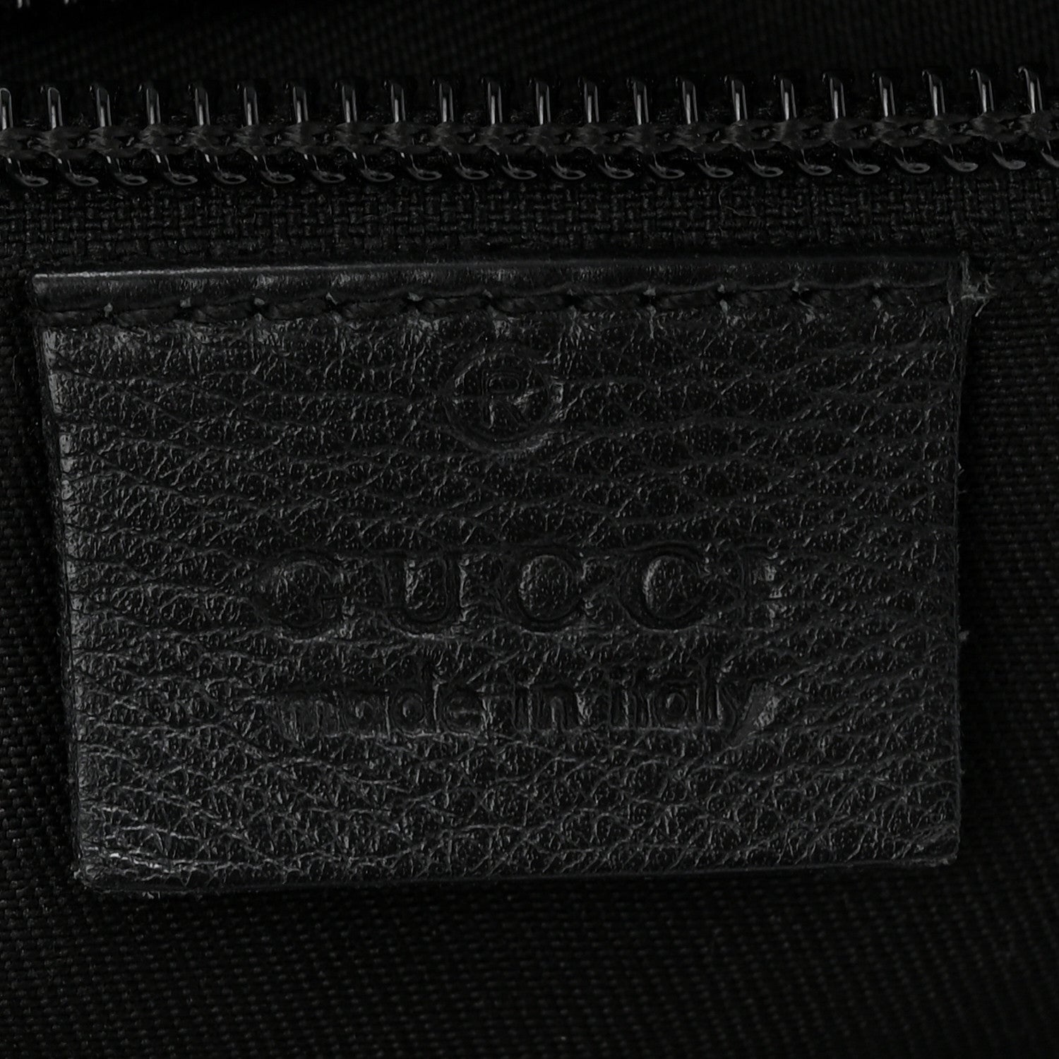 Gucci Crystal Monogram Small Flat Messenger Crossbody Navy