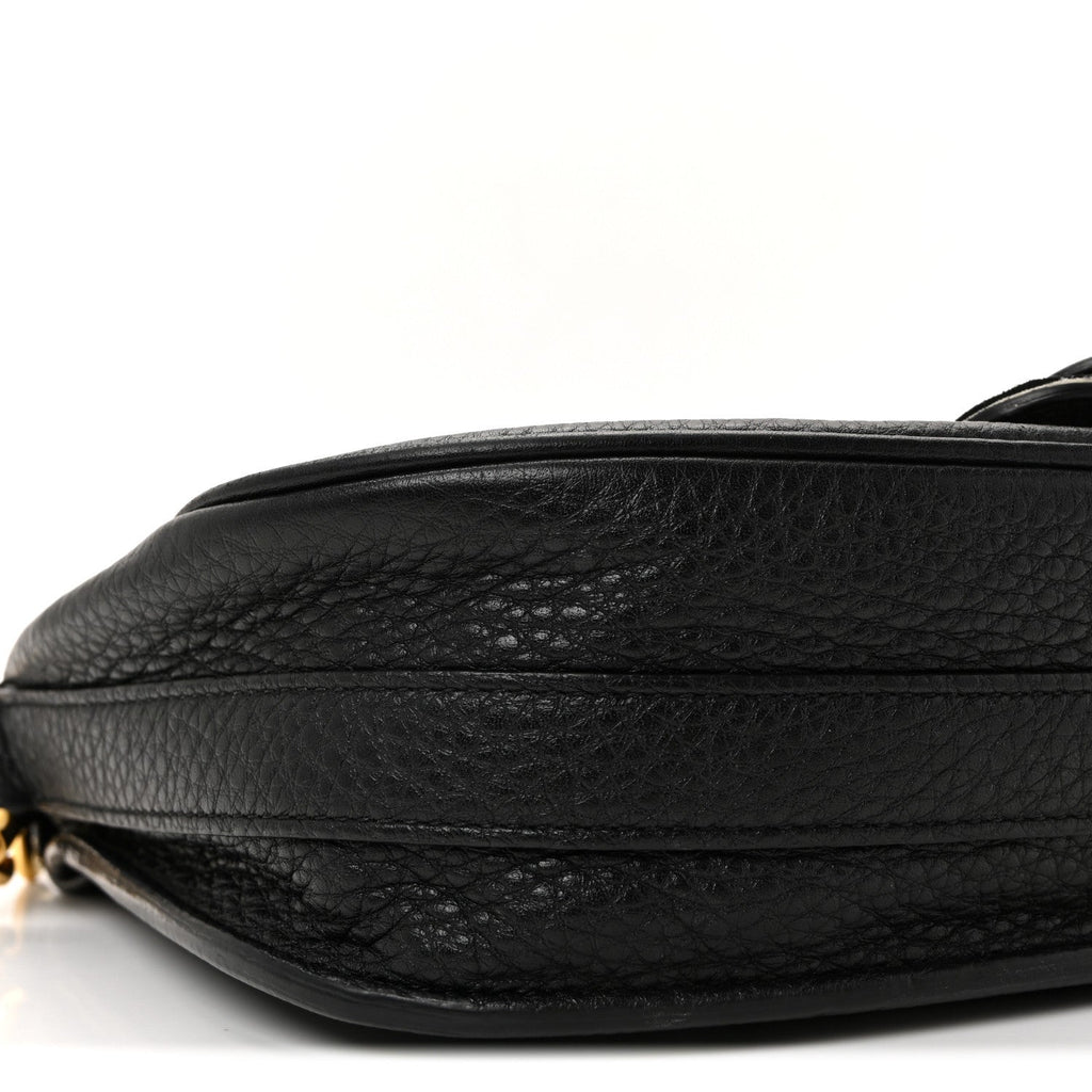 Christian Dior Grained Calfskin Medium Bobby Flap Black