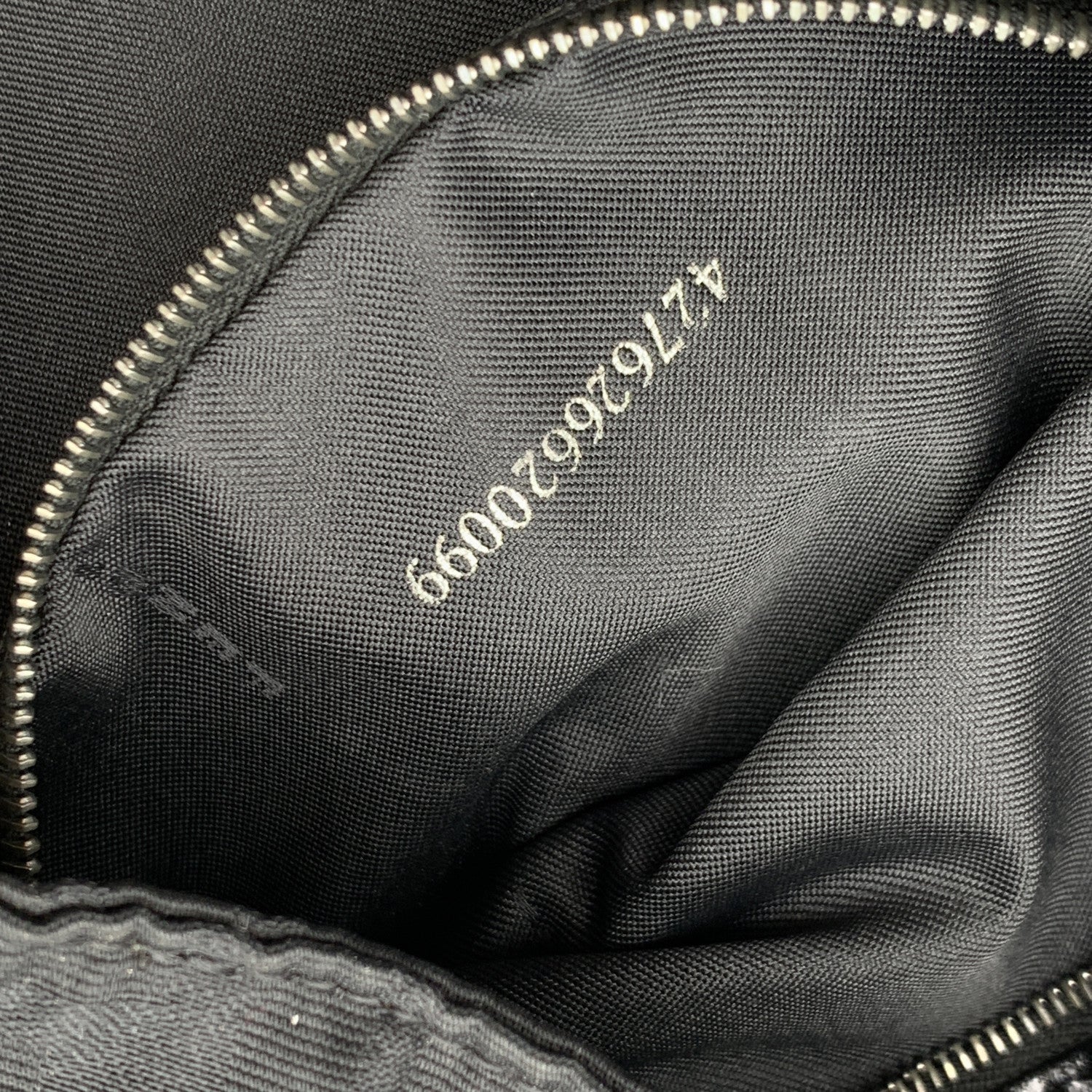 FENDI Black Monogram Zucca Canvas Tote Shoulder Bag
