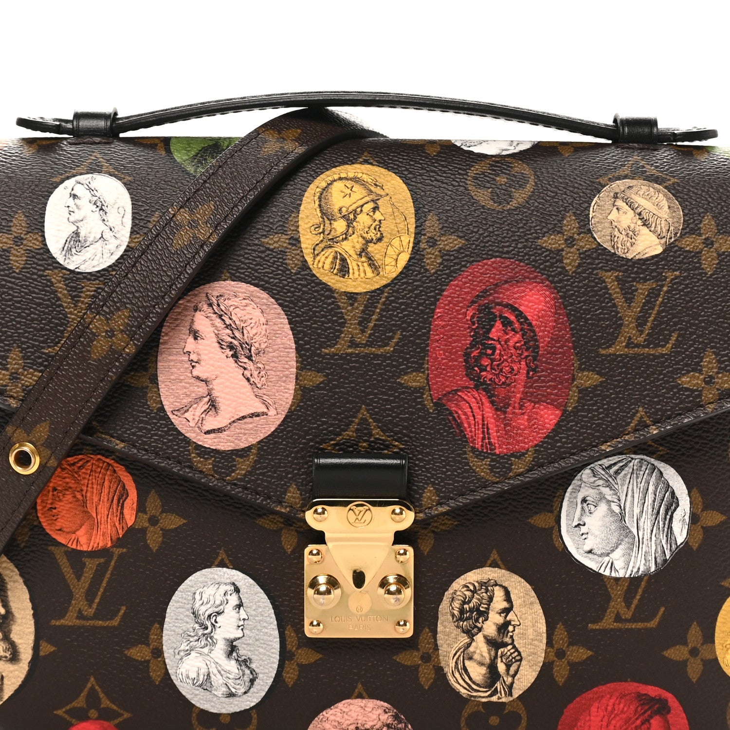Louis Vuitton X FORNASETTI Monogram Cameo Pochette Metis
