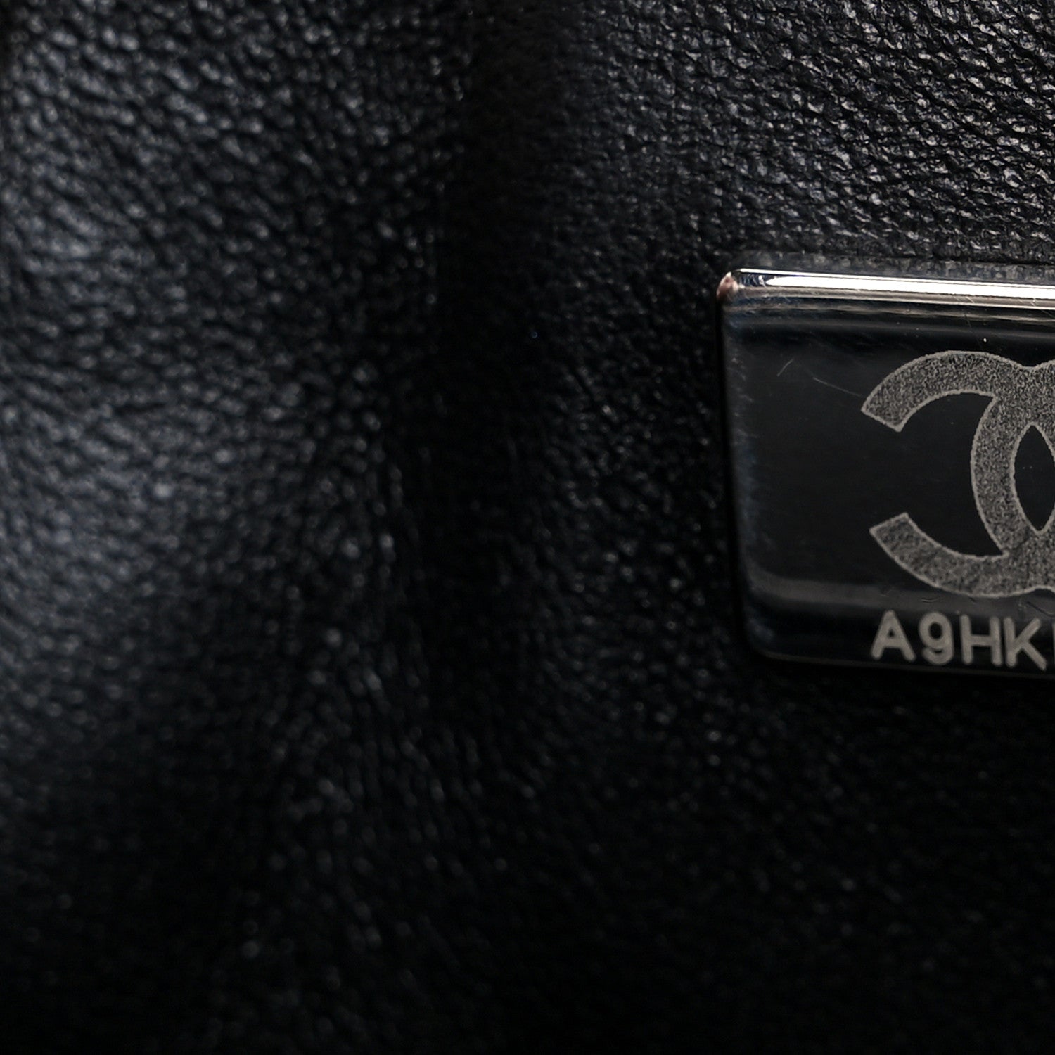 Chanel Sequin Logo Small Flap Ruthenium Multicolor