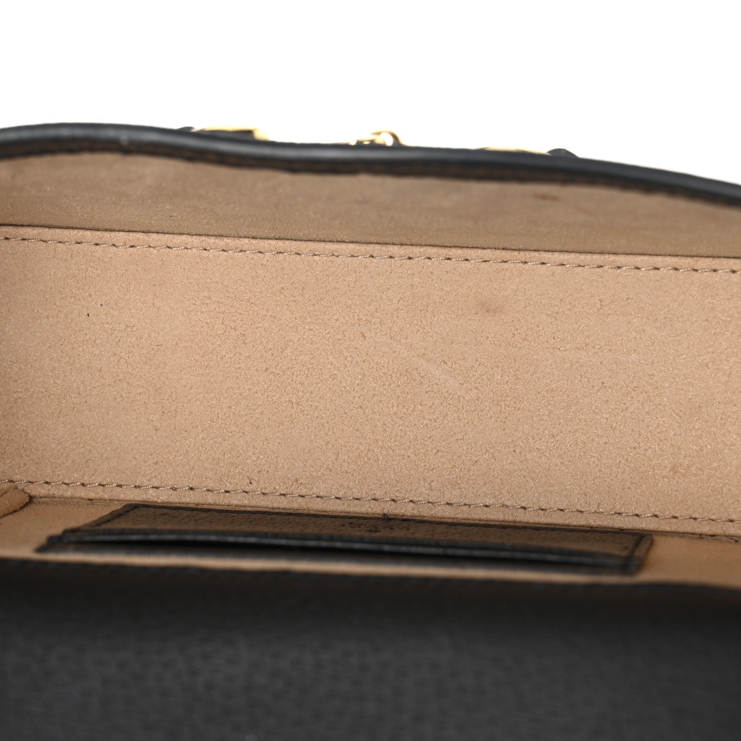 Gucci Calfskin Horsebit 1955 Shoulder Bag Black