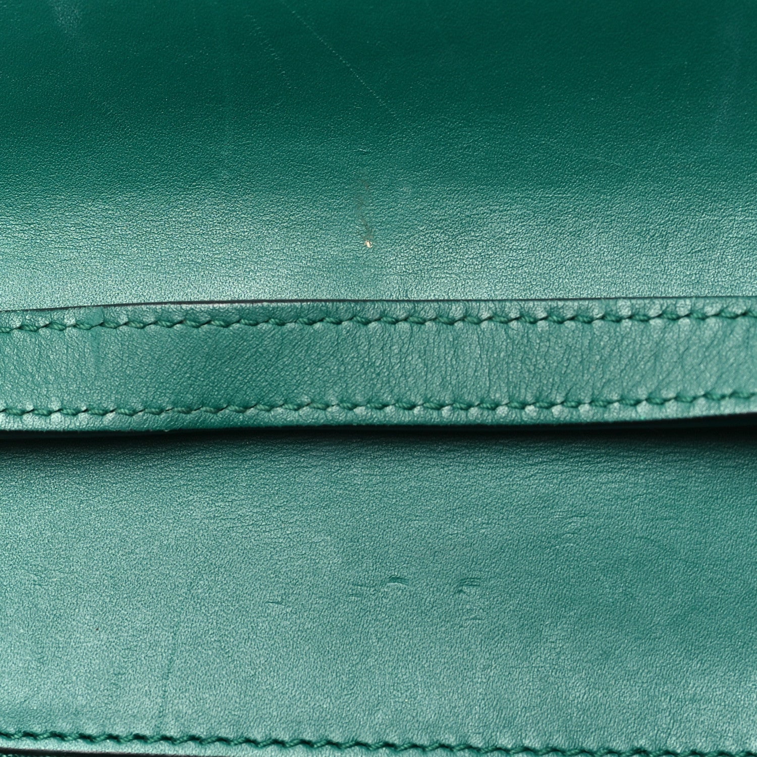 Gucci Calfskin Snakeskin Small Lilith Top Handle Bag Green