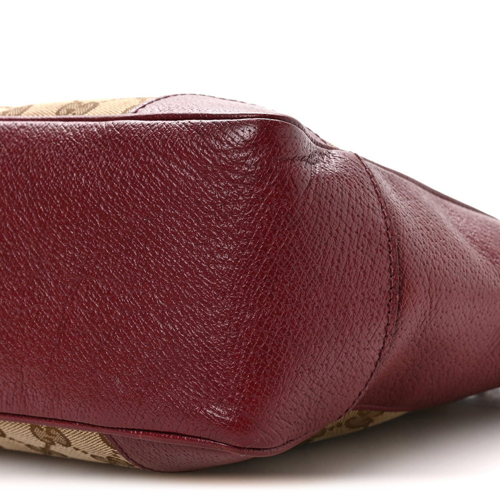 Gucci Monogram Small Bree Tote Red