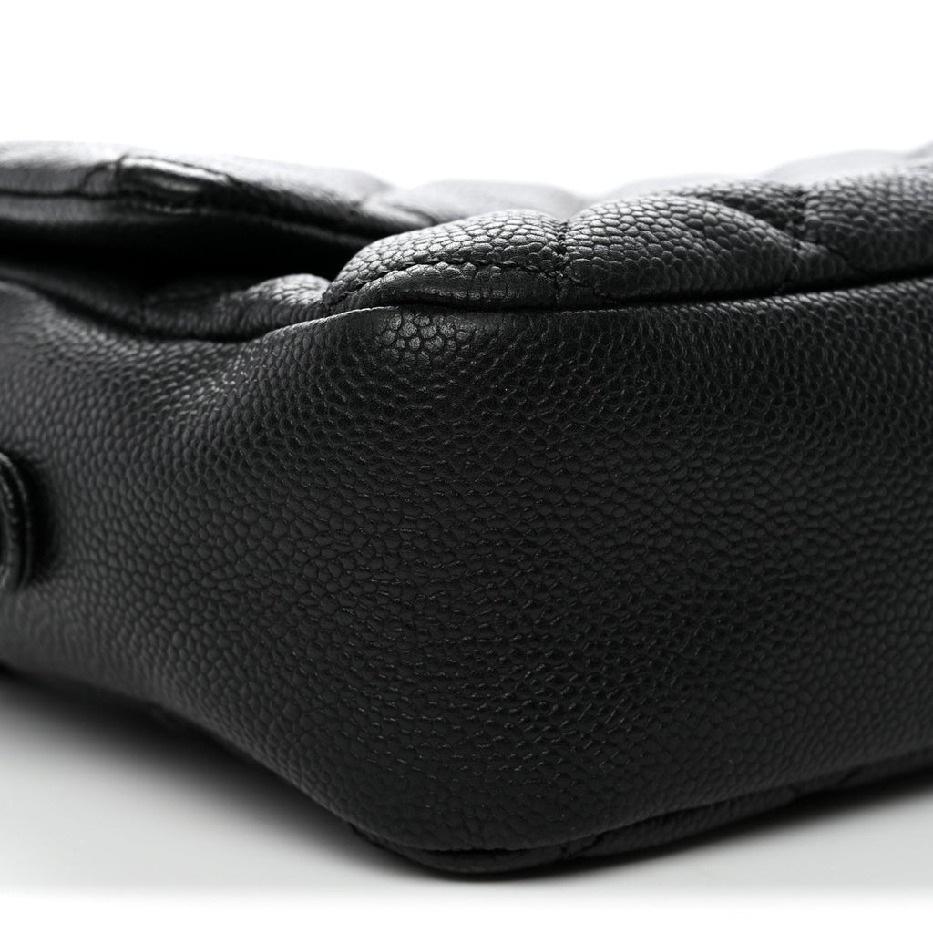 Chanel Caviar Quilted Jumbo Easy Flap Black