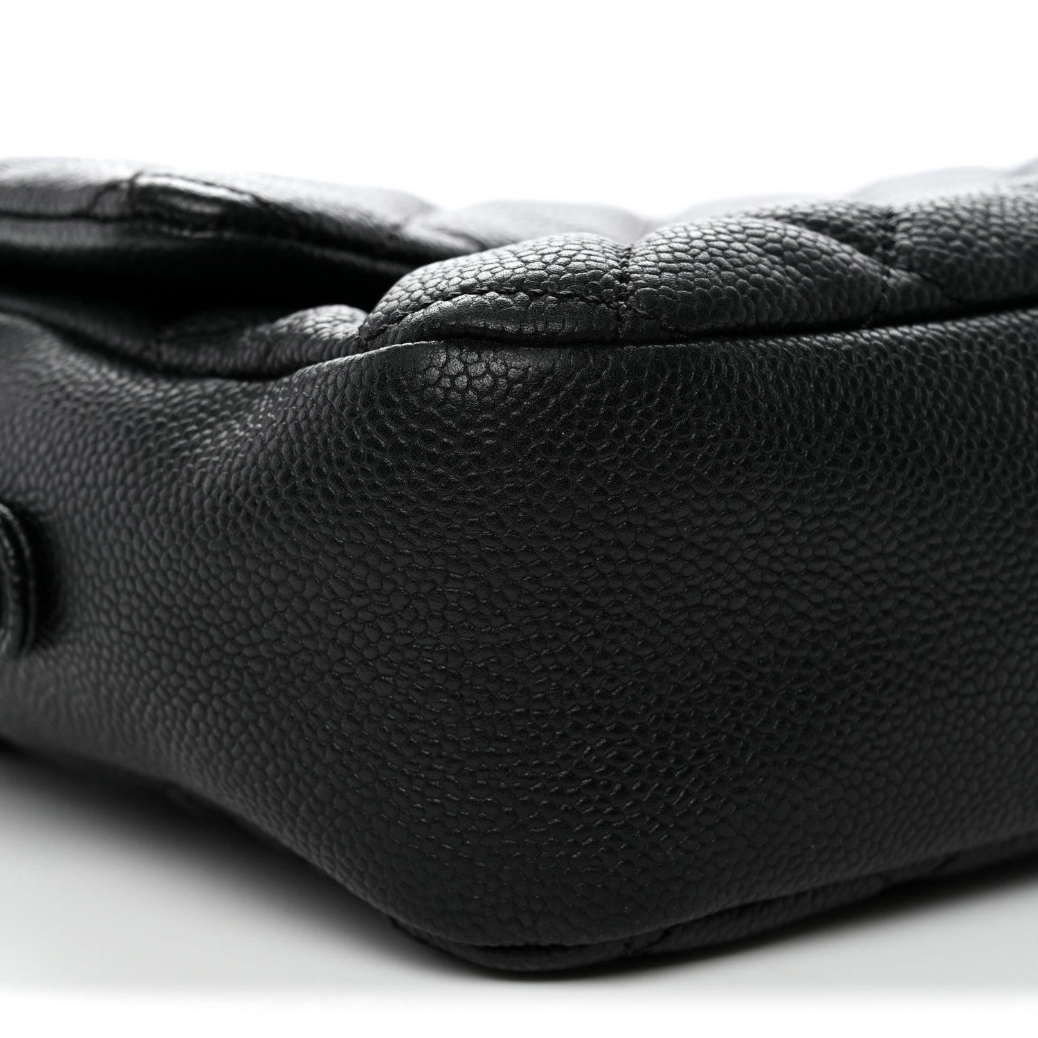 Chanel Caviar Quilted Jumbo Easy Flap Black