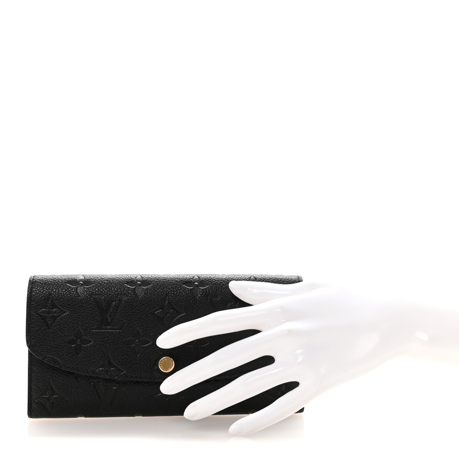 Louis Vuitton Empreinte Emilie Wallet Black Dune