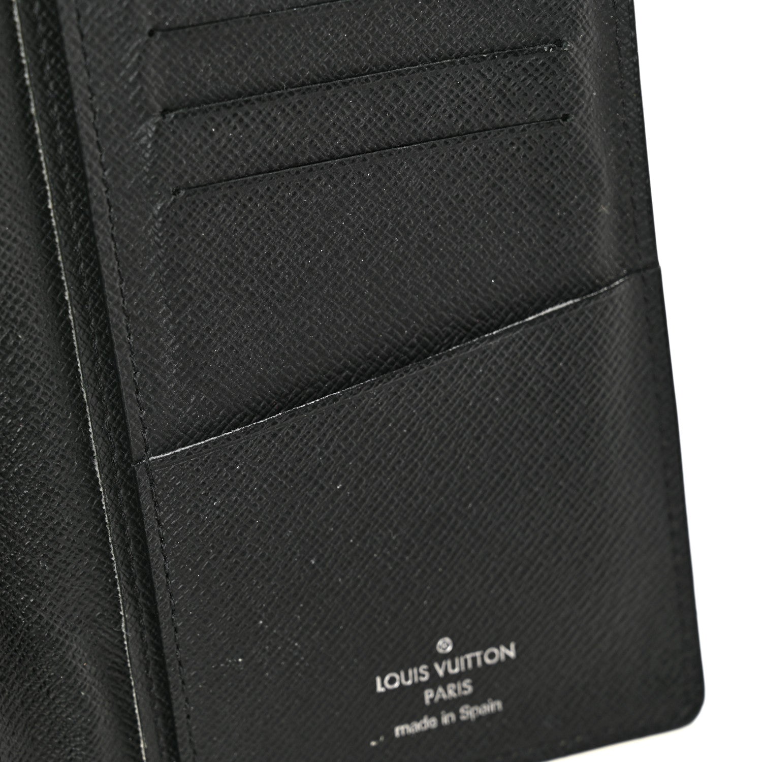 Louis Vuitton Epi Brazza Wallet Black