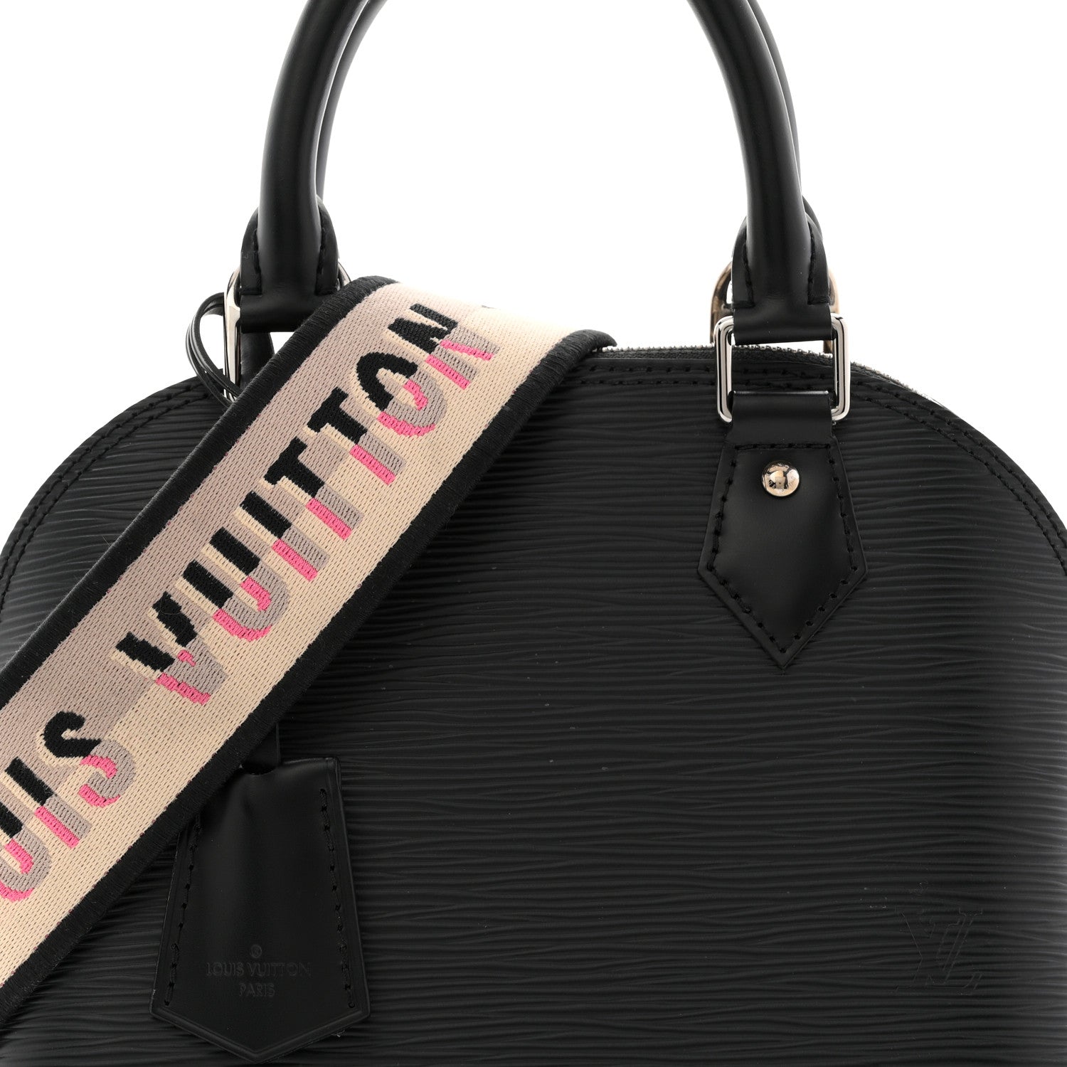 Louis Vuitton Epi Jacquard Alma BB Black