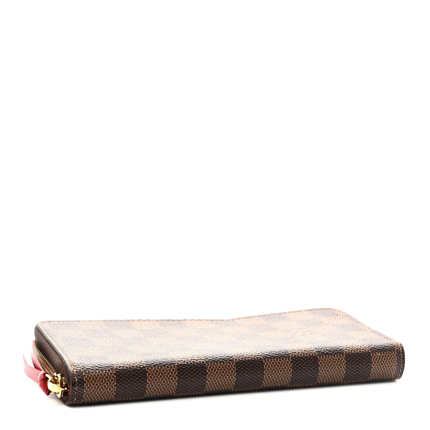 Louis Vuitton Damier Ebene Clemence Wallet Cherry
