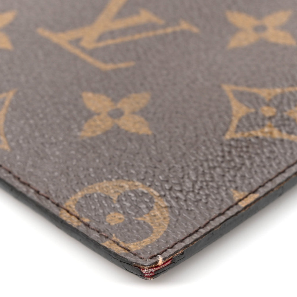 Louis Vuitton Monogram Pochette Felicie Chain Wallet Fuchsia
