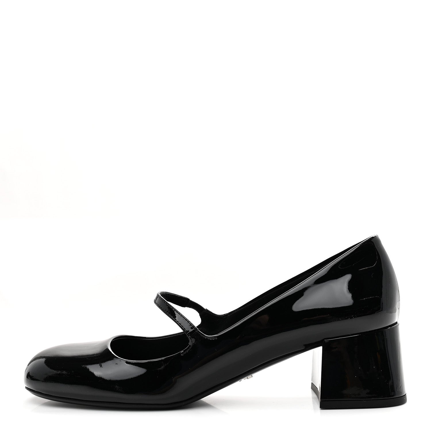 Prada Patent Mary Jane 45mm Pumps 38.5 Black