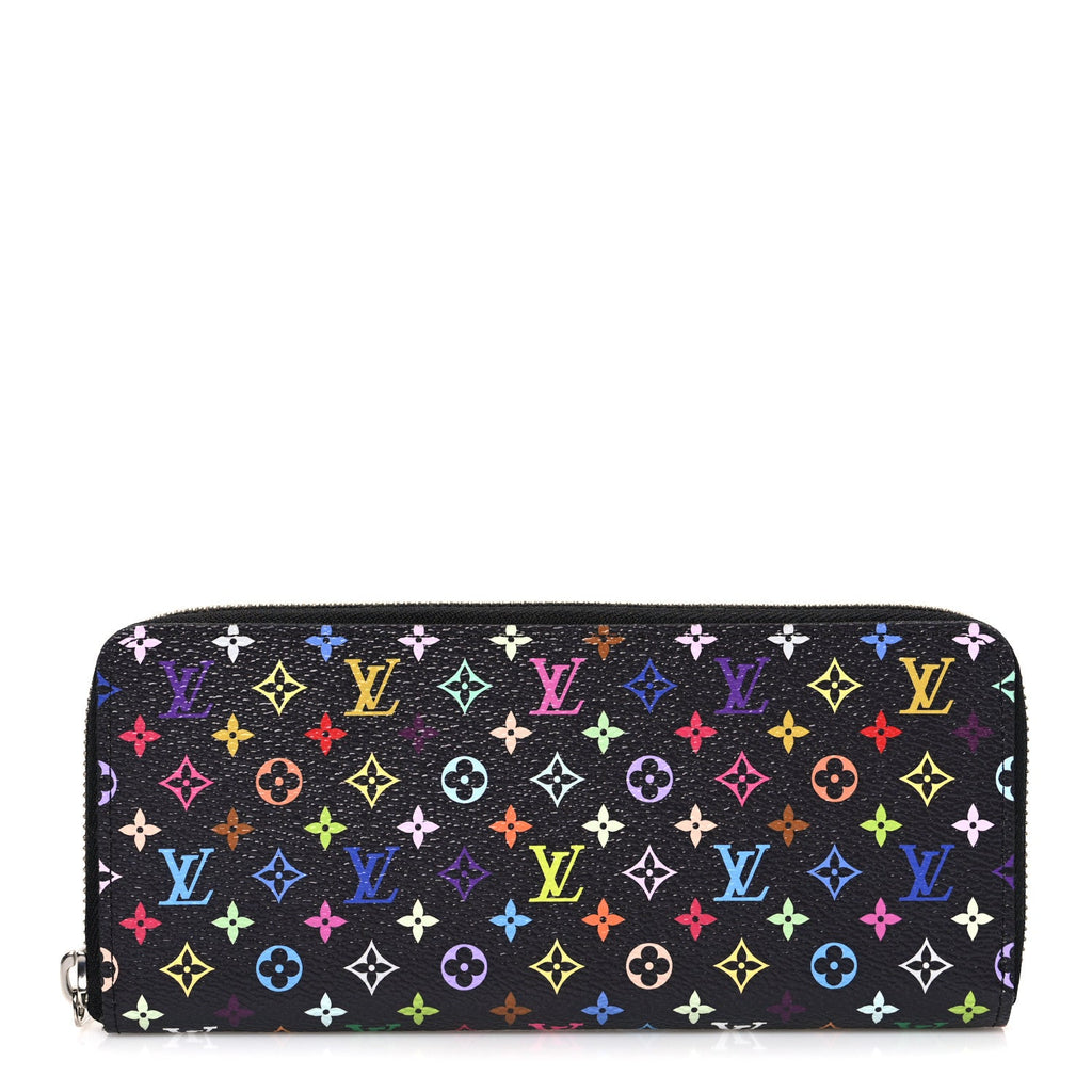Louis Vuitton LV X TM Monogram Multicolor Clemence Wallet Black