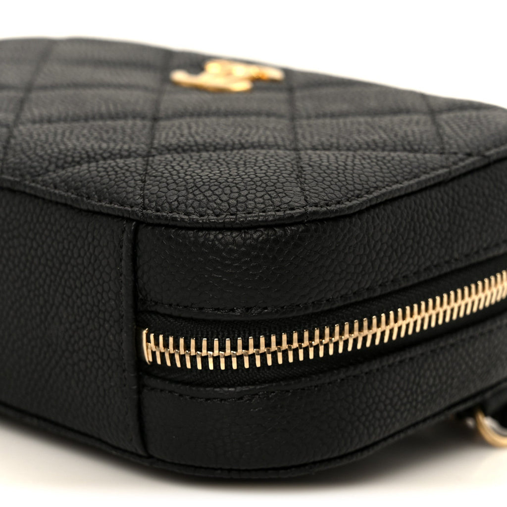 Chanel Caviar Waist Bag Black