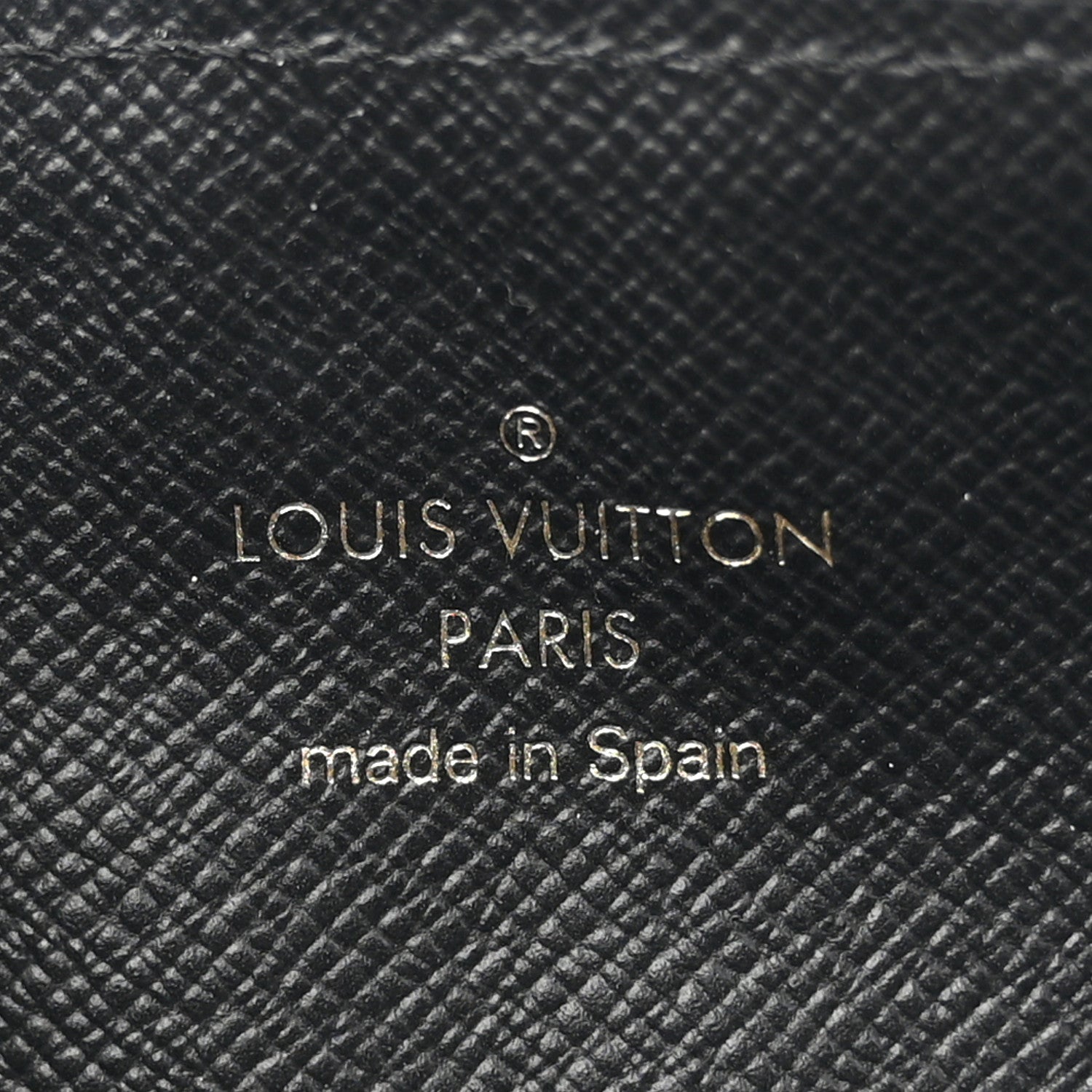 Louis Vuitton Monogram Slim Purse Black