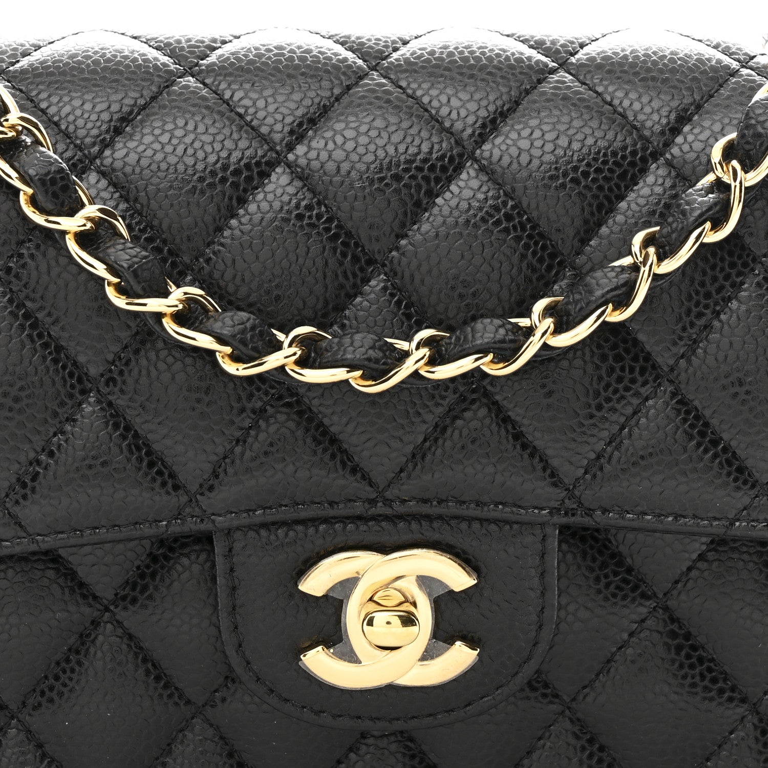 Chanel Caviar Quilted Small Double Flap Black