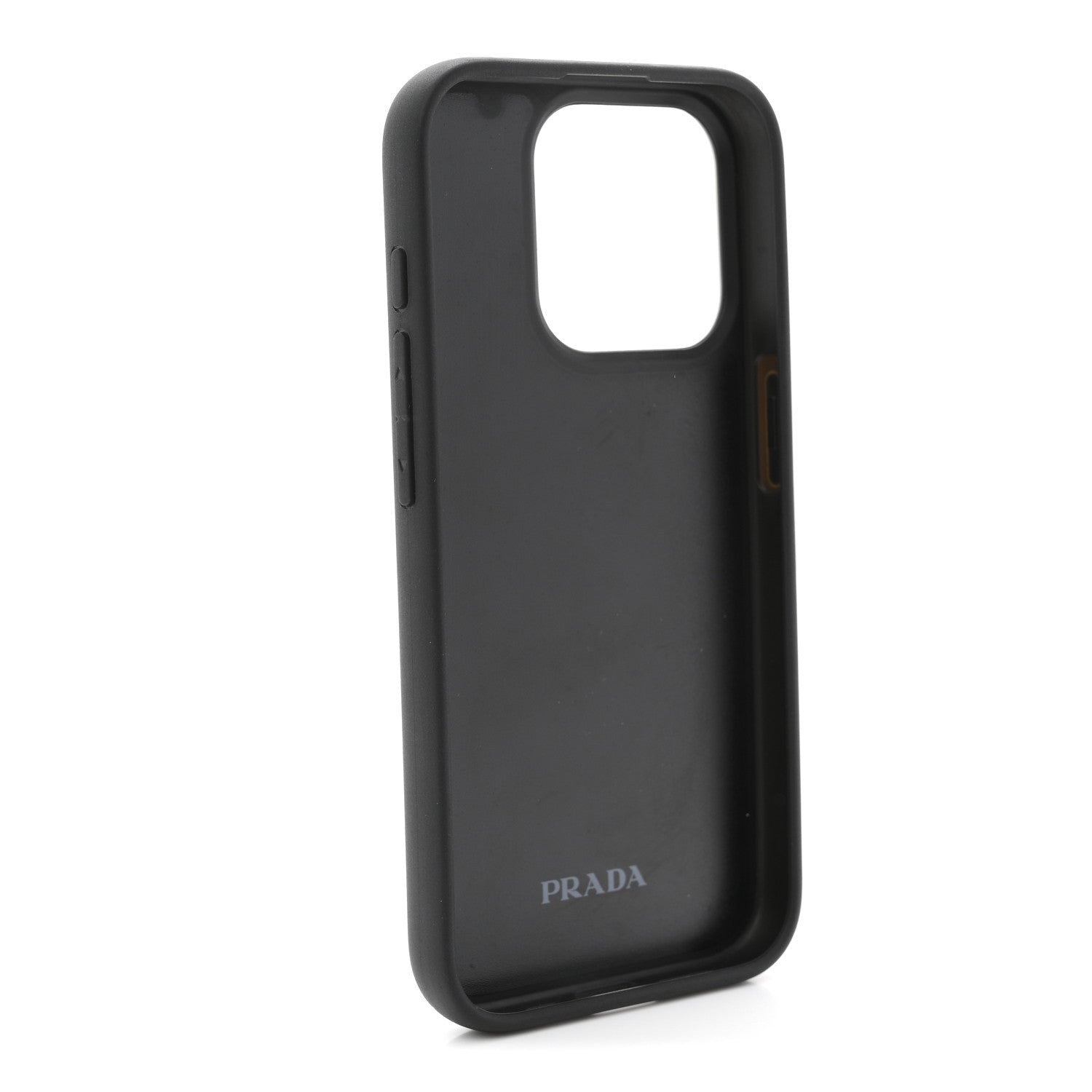 Prada Saffiano iPhone 15 Pro Case Black