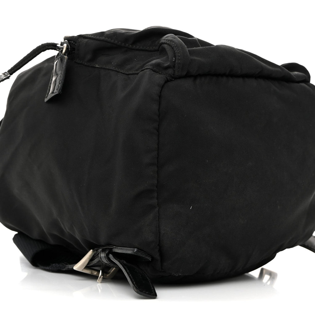 Prada Nylon Vela Mini Cinch Backpack Black