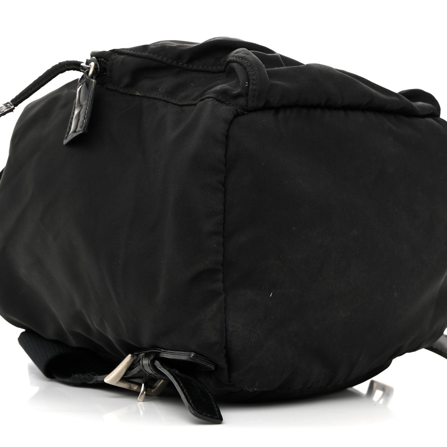 Prada Nylon Vela Mini Cinch Backpack Black