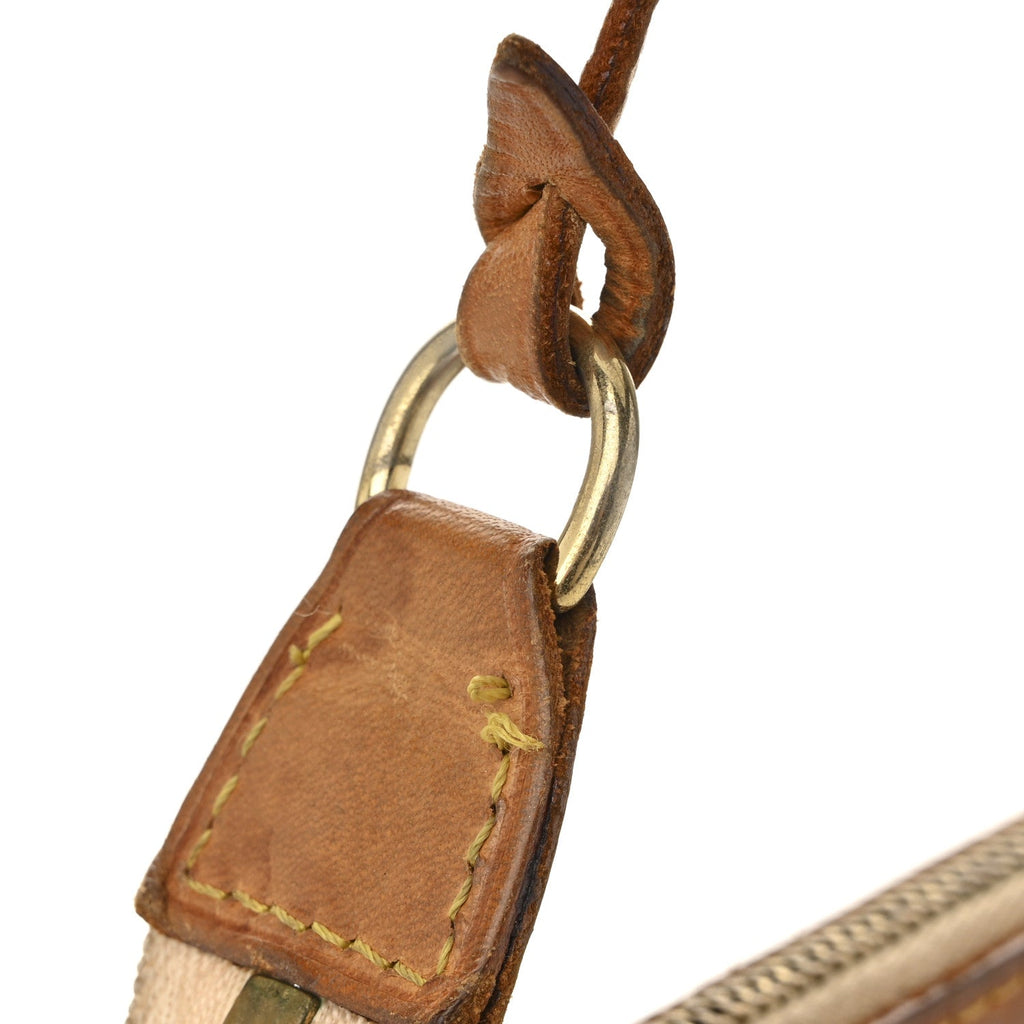 Louis Vuitton Monogram Multicolor Pochette Accessories White