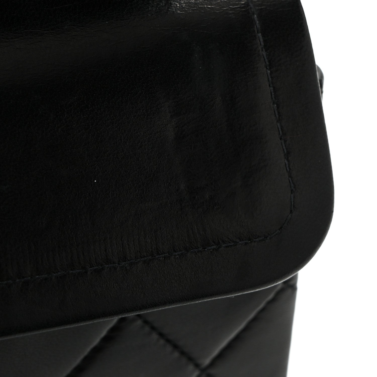 Chanel Lambskin Quilted Small Double Flap Black