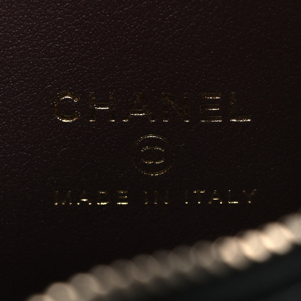 Chanel Caviar Quilted Chain Camera Bag Black