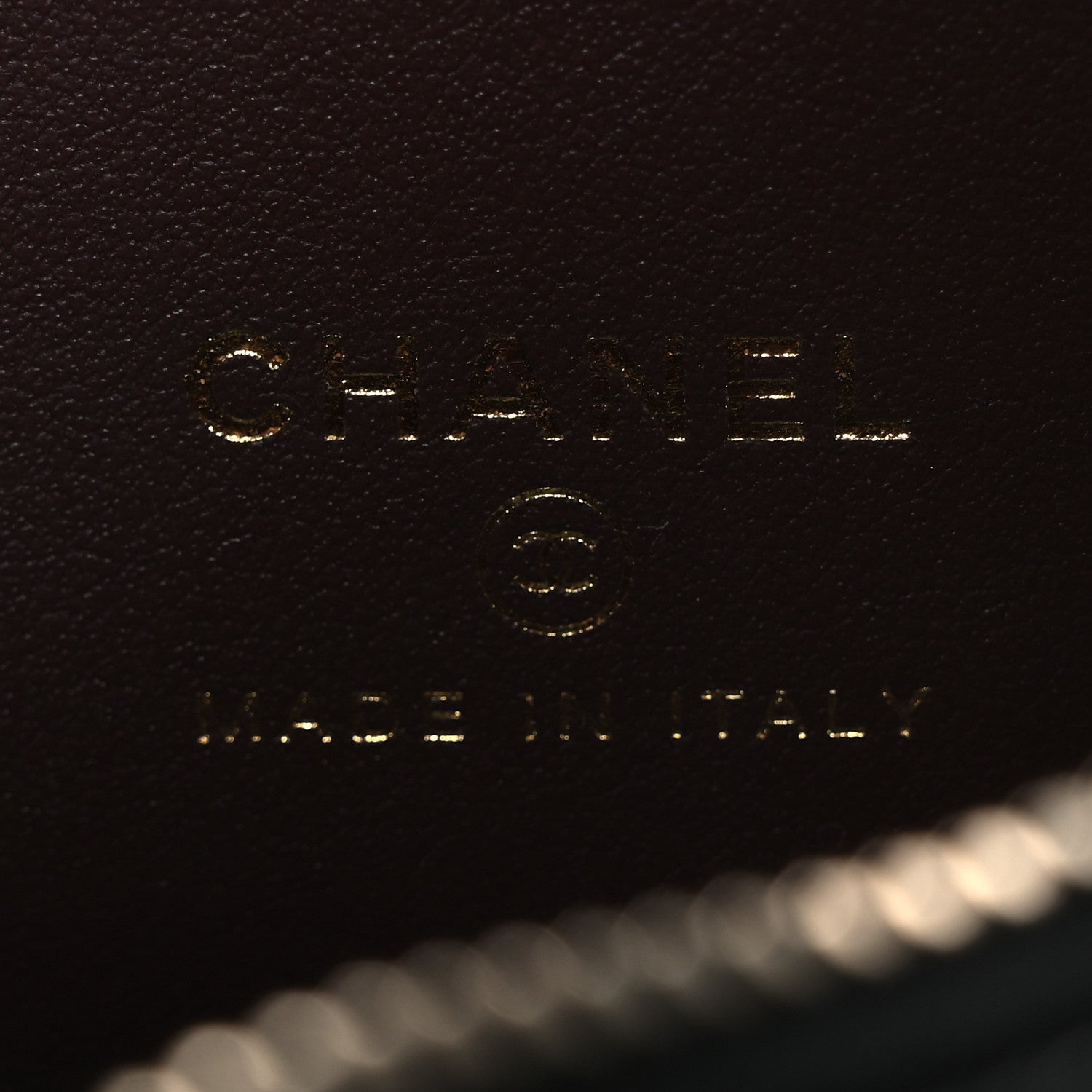 Chanel Caviar Quilted Chain Camera Bag Black