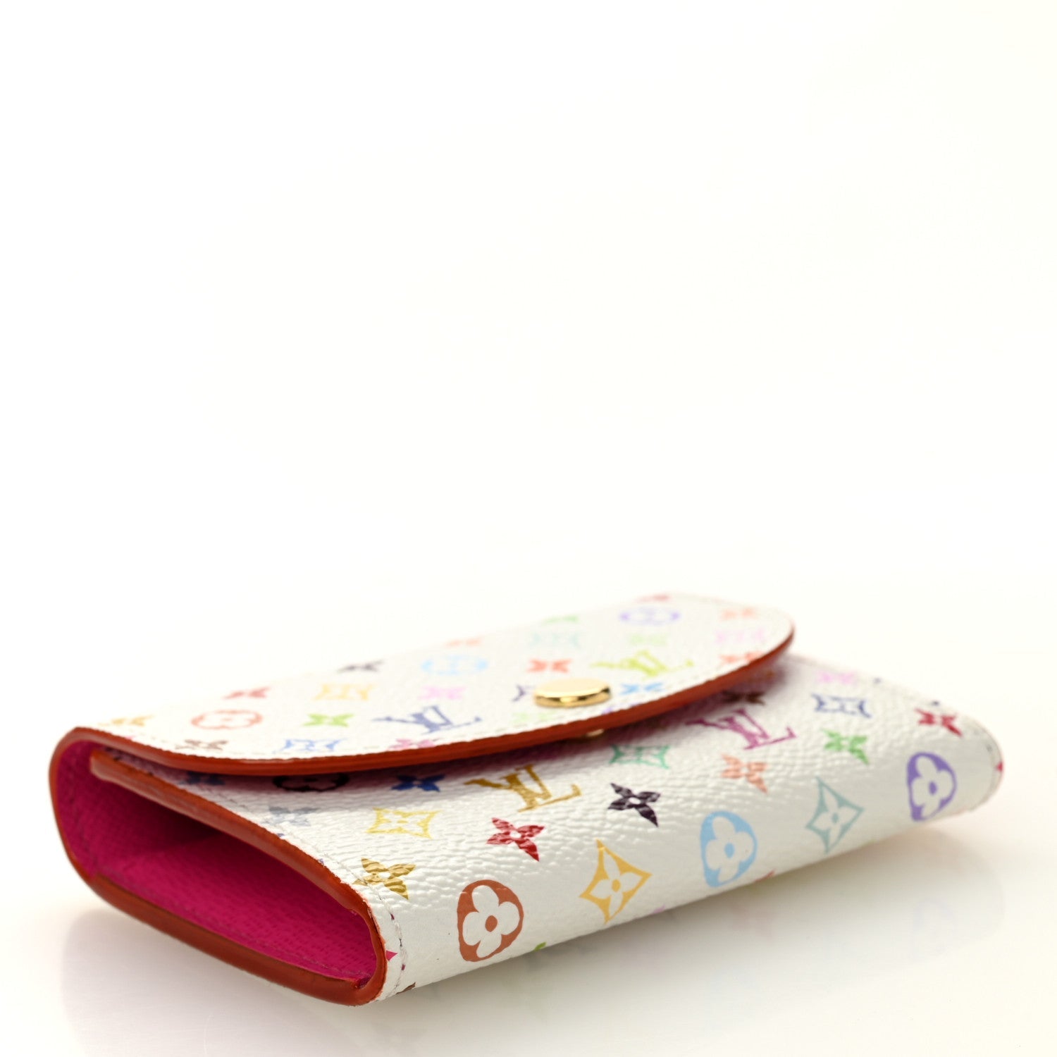 Louis Vuitton LV X TM Monogram Multicolor Rosalie Coin Purse White Kawaii Pink