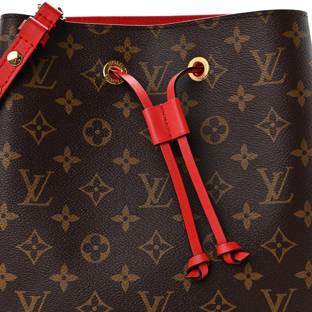 Louis Vuitton Monogram Neonoe MM Coquelicot