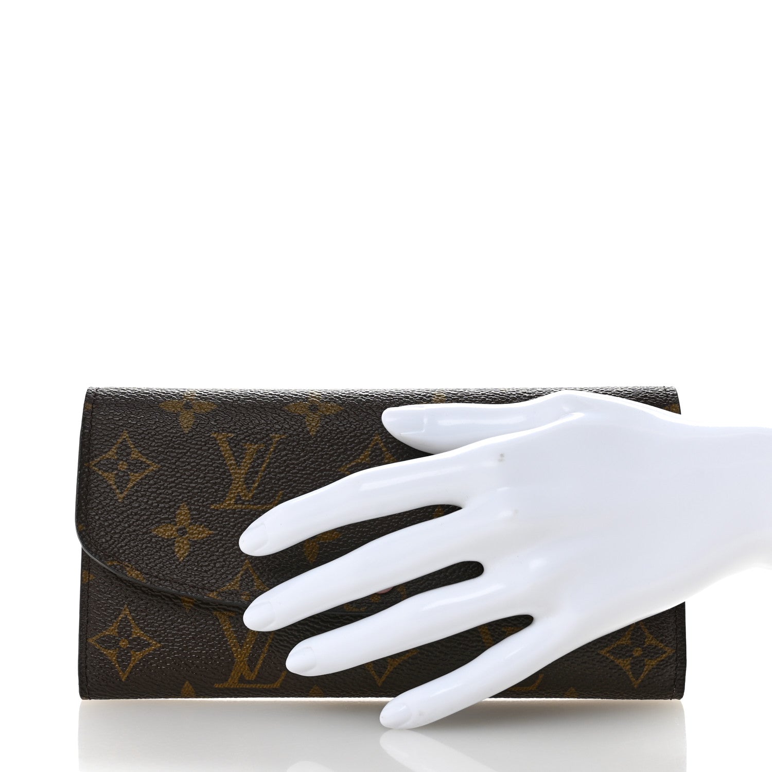 Louis Vuitton Monogram Emilie Wallet Rose Ballerine