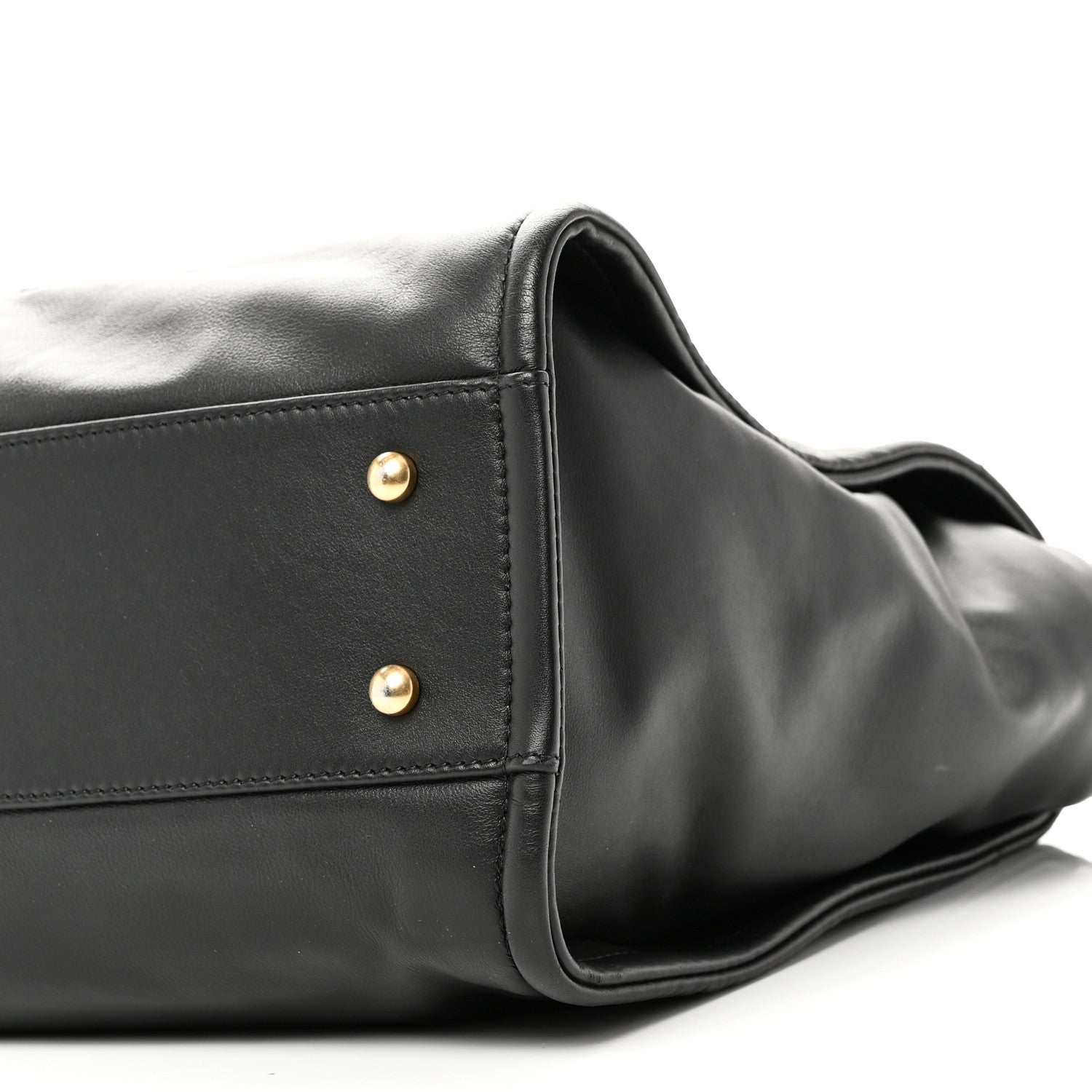 Chanel Calfskin Small Deauville Tote Black