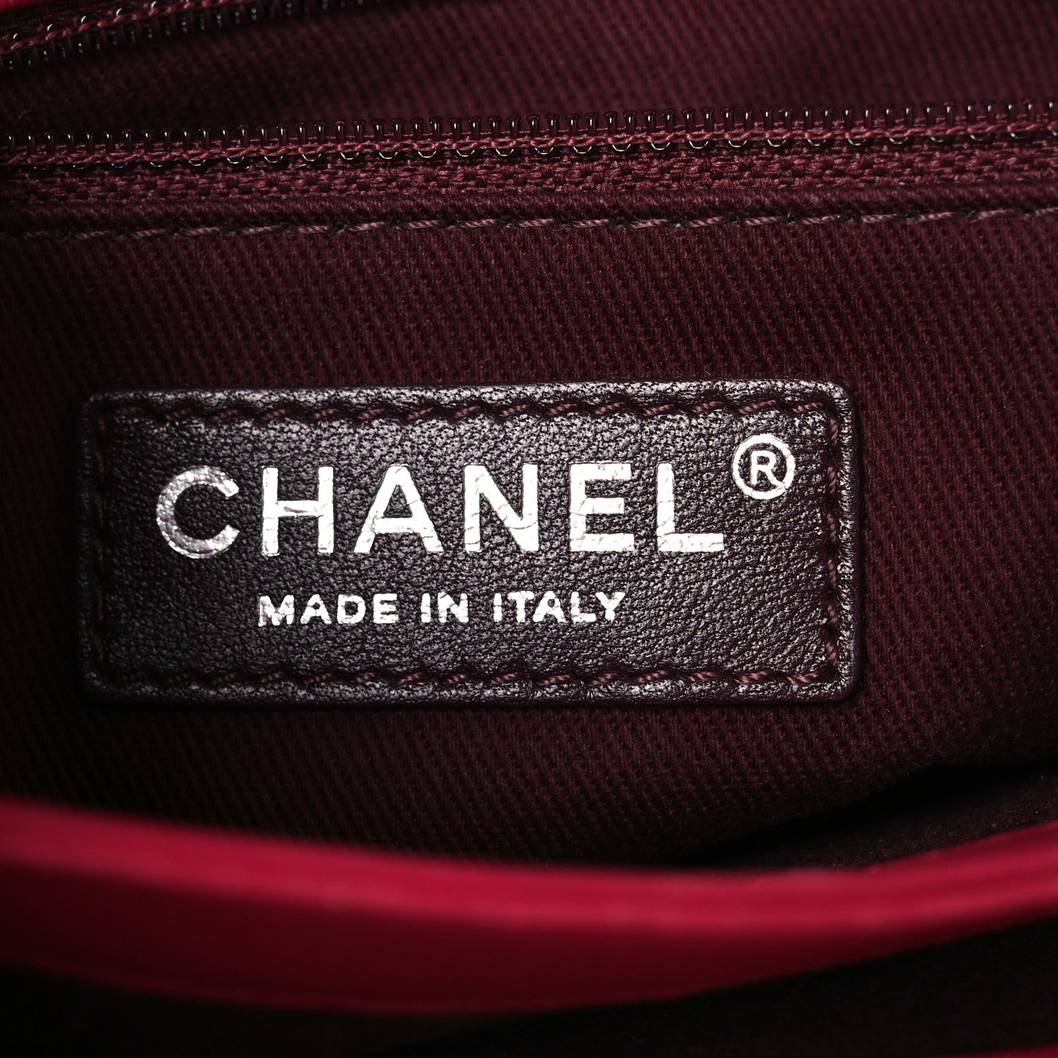 Chanel Lambskin Quilted Large Daily Supple Flap Dark Pink