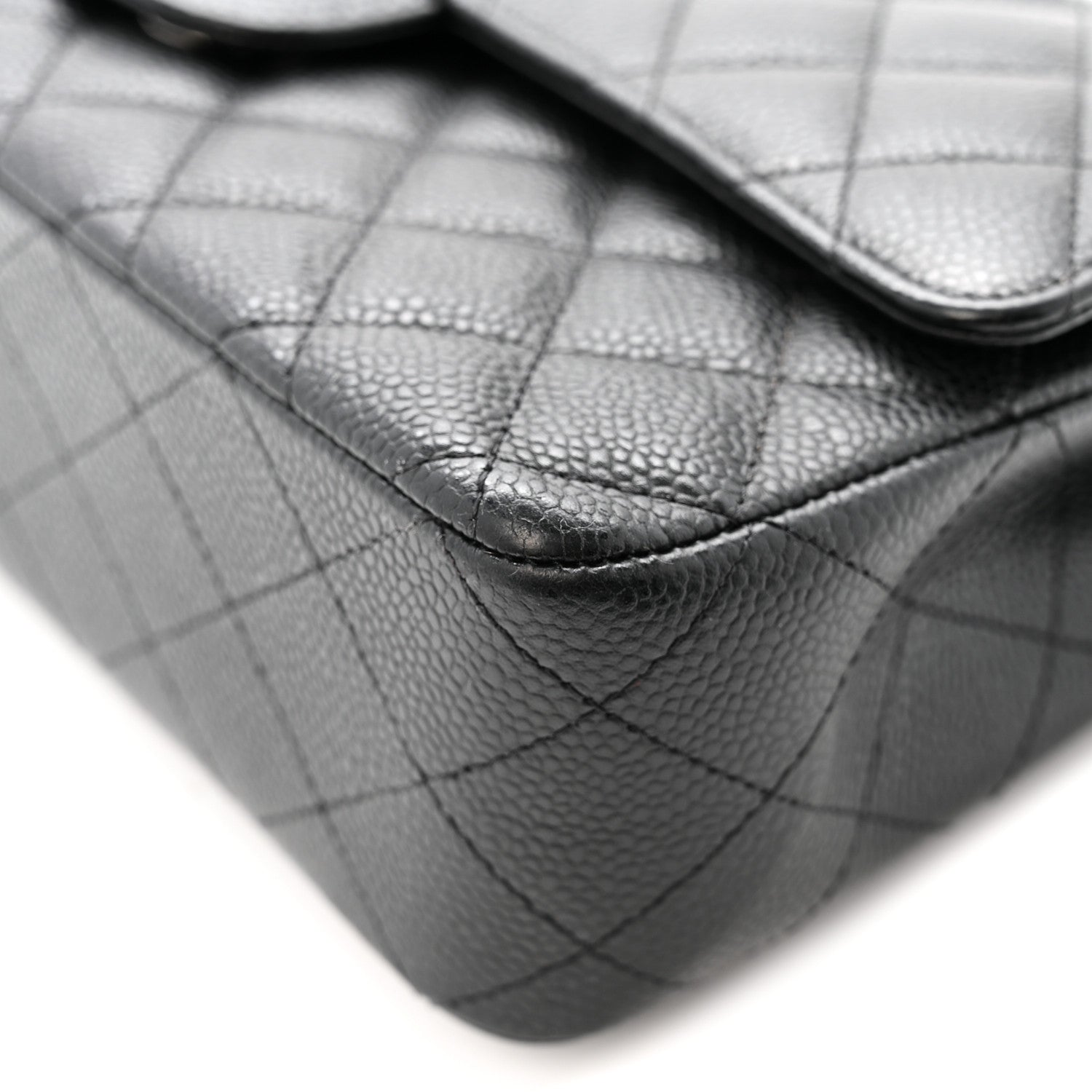 Chanel Caviar Quilted Medium Double Flap Black