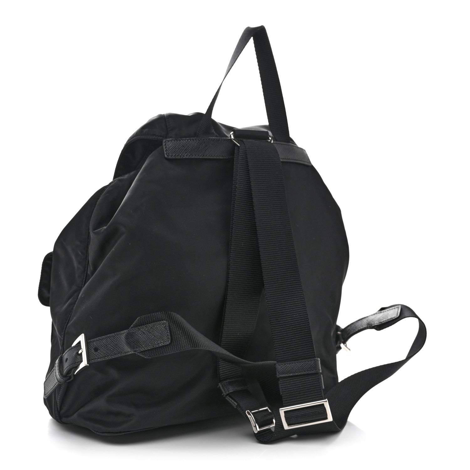 Prada Re-Nylon Saffiano Medium Backpack Black