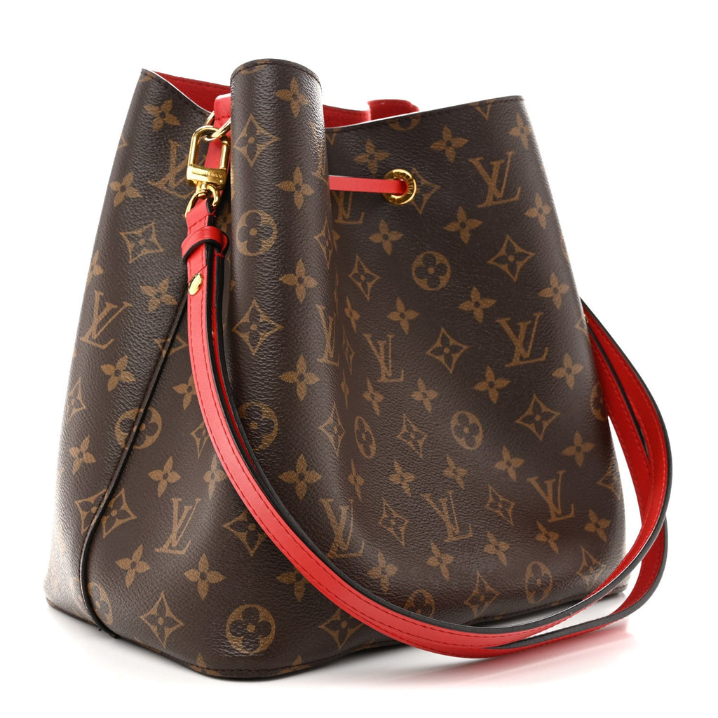 Louis Vuitton Monogram Neonoe Coquelicot