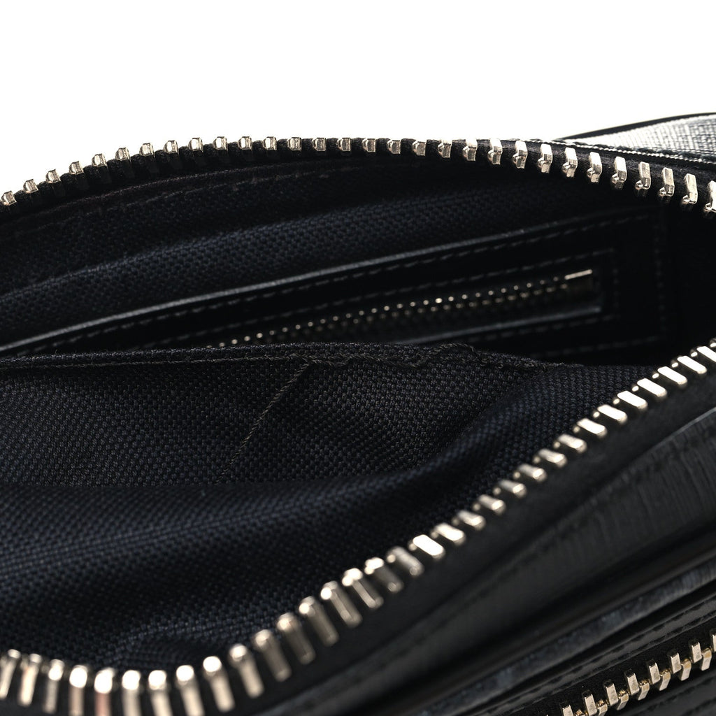 Gucci Soft GG Supreme Monogram Web Belt Bag Black Grey
