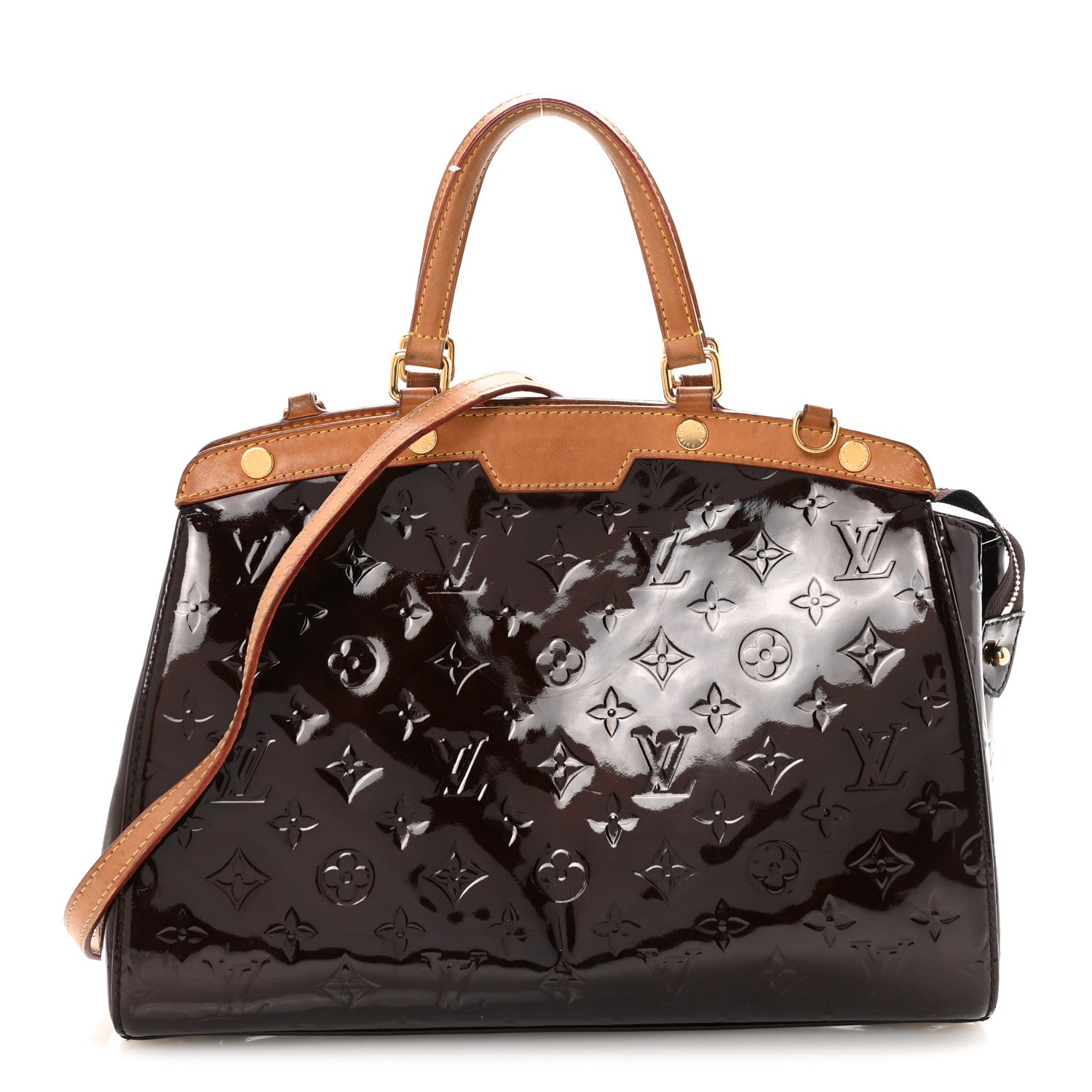Louis Vuitton Vernis Brea MM Amarante