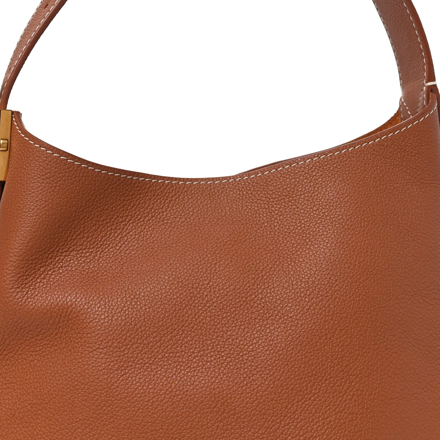 Louis Vuitton Grained Calfskin Low Key Hobo PM Cognac