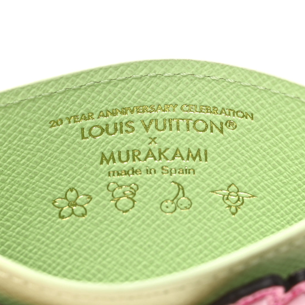 Louis Vuitton LV X TM Monogram Cherry Blossom Card Holder Sakura Brown