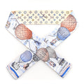 Louis Vuitton Silk Monogram Up And Away Bandeau Light Blue