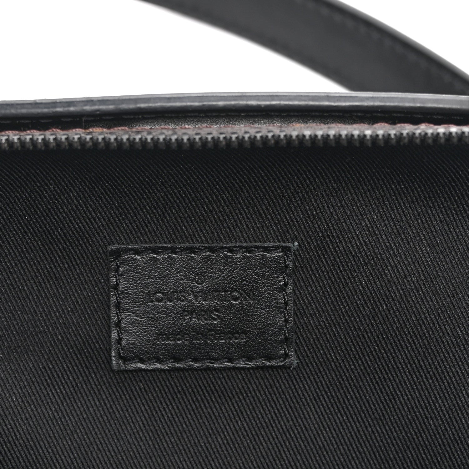 Louis Vuitton Monogram Macassar Handle Soft Trunk Black