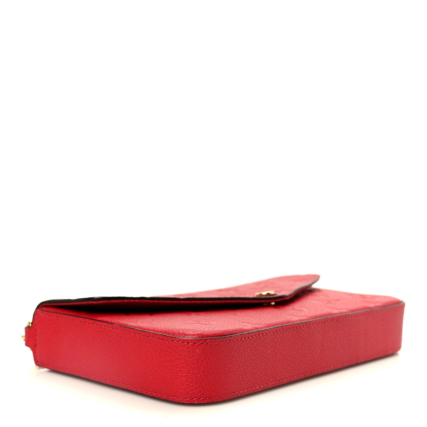 Louis Vuitton Empreinte Pochette Felicie Chain Wallet Scarlet
